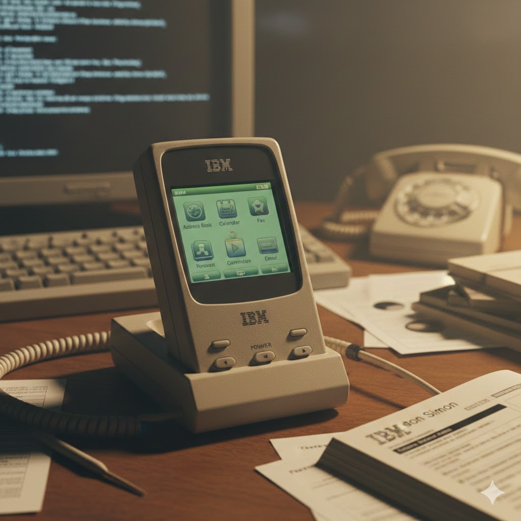 jerezsinfro's tweet image. ¡Hace 31 años, el mundo vio nacer al #PrimerSmartphone! 🤯 El IBM Simon, presentado el 23 de noviembre de 1992, fue el pionero que nos trajo pantallas táctiles y apps antes que nadie. Un verdadero visionario. 📱✨

jerezsinfronteras.es/?p=217356/

#IBMSimon #HistoriaTech #Smartphones