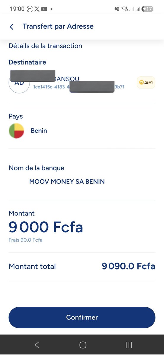 4bdoulaye_ms's tweet image. #pispi transfert d&apos;argent sous regional

Tips: si vous voulez envoyer de l&apos;argent dans la sous région via le système de la bceao pispi par ex au benin ou ya pas wave.

Il est mieux d&apos;utiliser @YasSenegal que @orangemoney_sn

Pour 9000 :
1% =90f chez mixxbyyass
1,5%=135f chez om