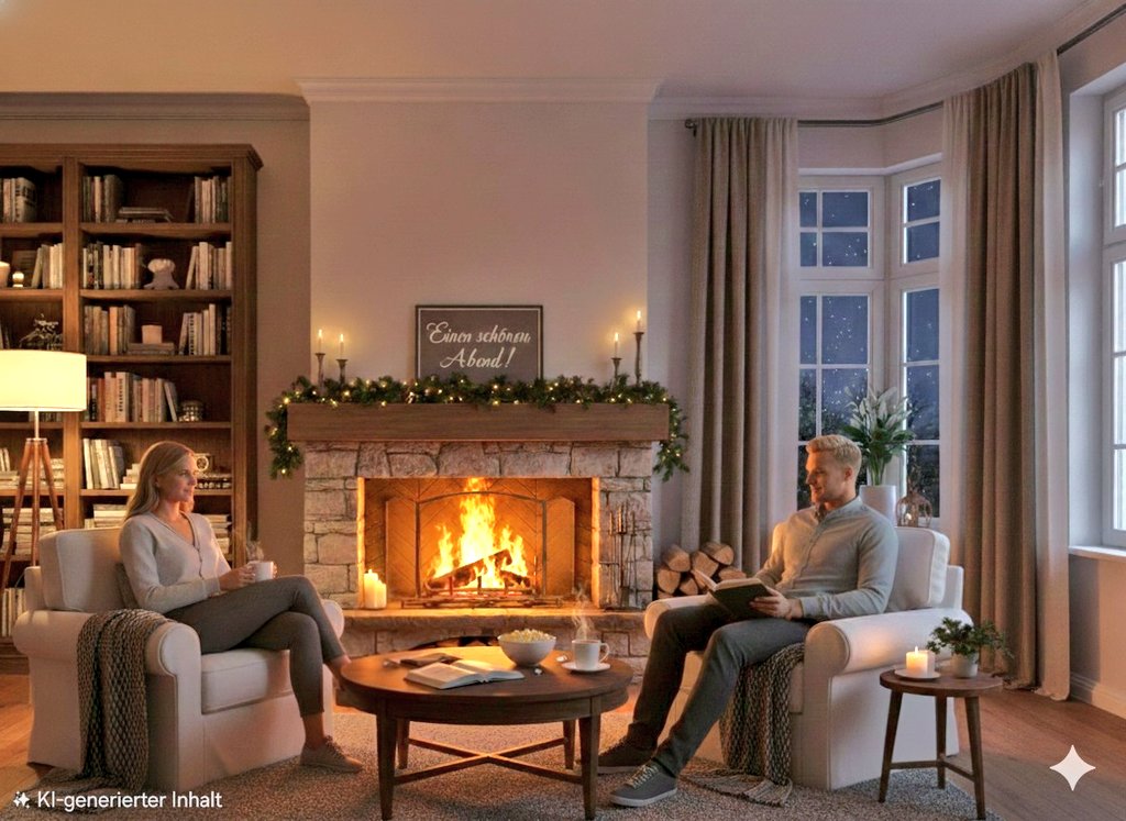 alex_a______'s tweet image. Die Flamme tanzt, die Nacht ist klar.
Mann und Frau, ein glückliches Paar.
Im Sessel weich, die Welt ganz fern, den Abend hat man gern.

Wünsche euch einen 
schönen Sonntag Abend 🙂