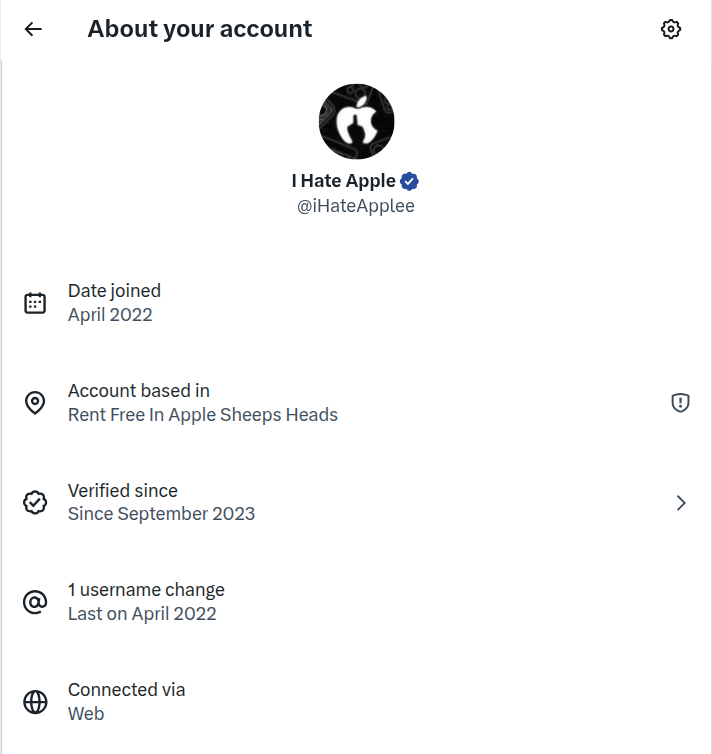 I Hate Apple tweet media