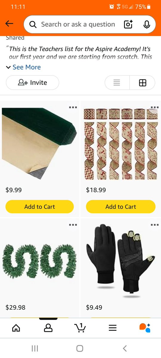 itsalwayswenz's tweet image. I&apos;d love to clear these top 4 highest priority items off our wish list! Thank you so much! #clearthelists #BetterTogether #teachersofx 
amazon.com/hz/wishlist/ls…