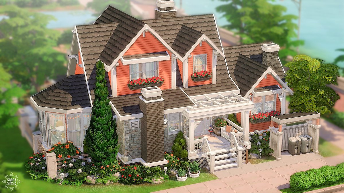 sunnysimsie's tweet image. I built a happy family base game home! 🧡 check out the speedbuild here: youtu.be/vpcBgj9kkYo #thesims4 #ShowUsYourBuilds