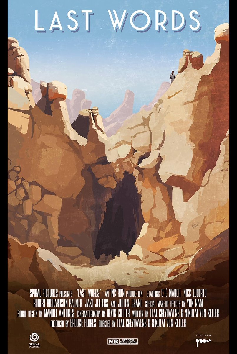 Brassylassy's tweet image. Shorts from earlier.  Best were Last Words and Audio Guide.
#HorrorShorts #ShutTheDoorAt1004 #LastWords #Dudecreeps #AudioGuide