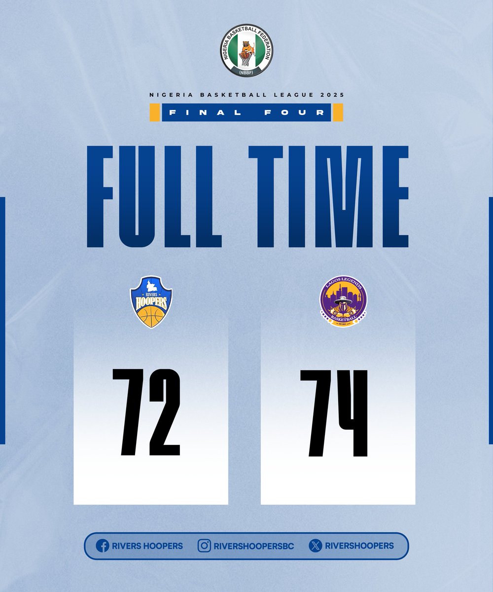 RiversHoopers's tweet image. Congratulations Lagos Legends . They halt our run for a 3 peat

#NPBLFinal4 
#TheCrowning