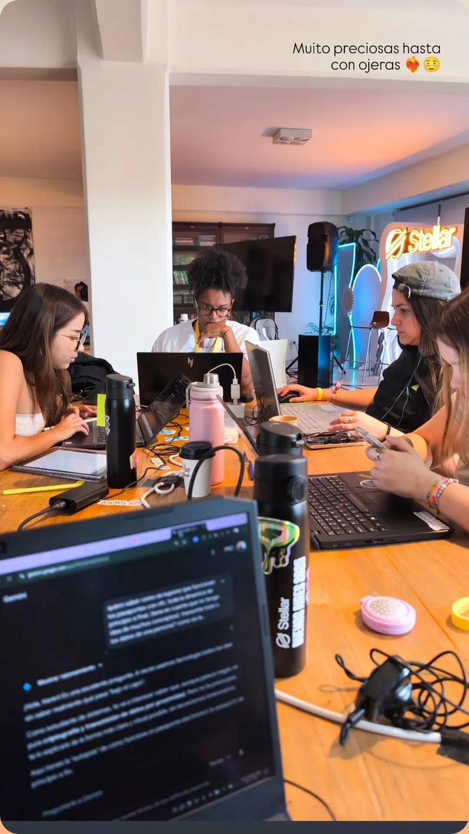 isasuarezx2's tweet image. Mais um pra casa, queridos!
Ganhamos a track problem solving solution no Stellar Hack+ da
@StellarOrg 🔥🚀
@SpectraKYC is on!!! Segue, que vem coisa boa aí.