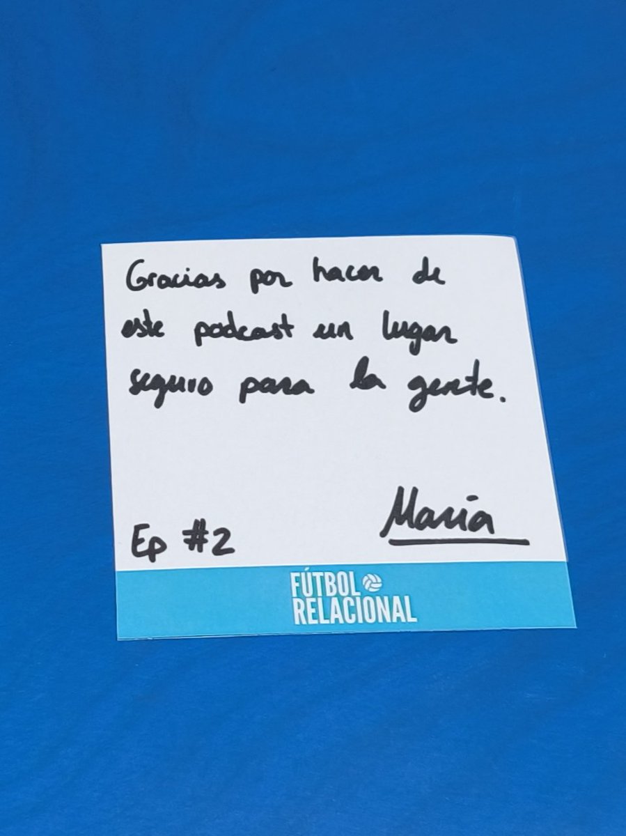 Ya sólo queda una semana para el estreno del segundo episodio de Fútbol Relacional, donde hablamos con la jugadora María Jarillo.

🗓️ 30 de noviembre a las 20:00.