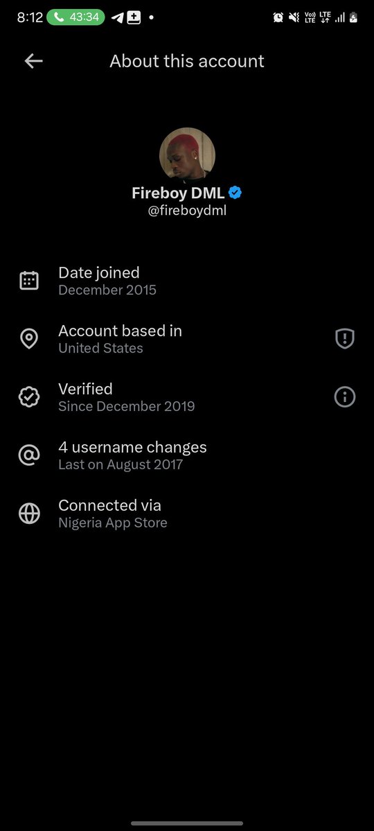 Fireboy DML is based in 🇺🇸 ke
