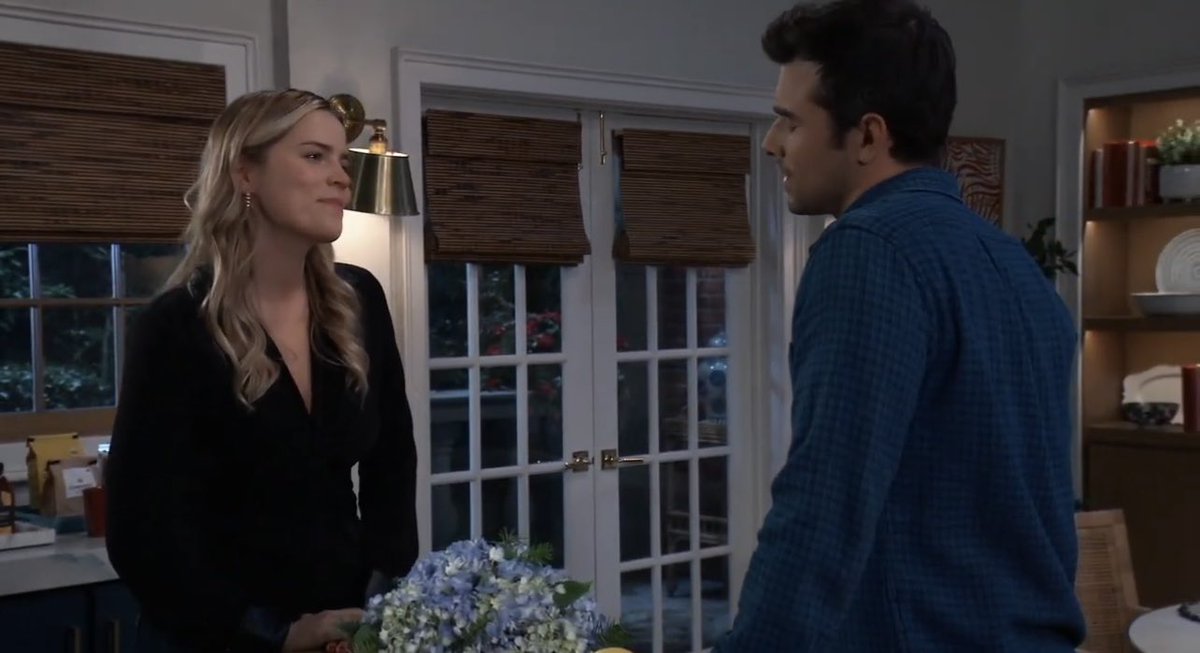 MishaLStory's tweet photo. Chase was there for Sasha when she almost fainted when she was pregnant with Daisy chase held her back and helped her helped her sit down he’s a true gentleman team Chase #GH #Chasha https://t.co/0evcYq7i2e