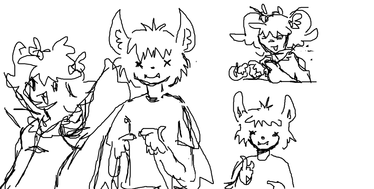 Kaminuked's tweet photo. doodles de pinga chan y un murciegalo https://t.co/kV6GuWxFcA
