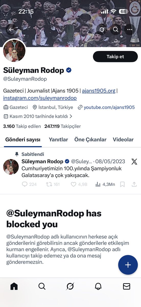 Ne oldu sülo doğrular acı mı geldi :)) <a href="/SuleymanRodop/">Süleyman Rodop</a>