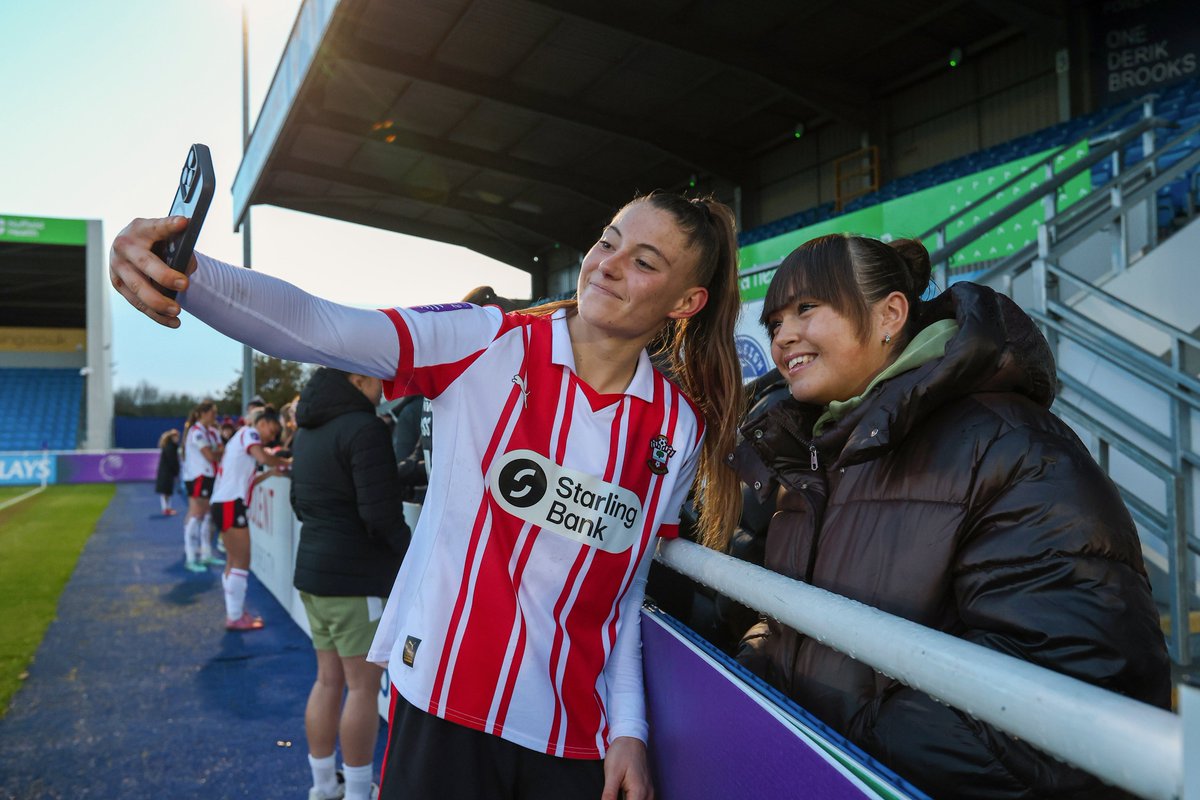 SaintsFCWomen's tweet image. From Christmas presents to loud and proud in the stands, your excellent support is always appreciated 🫶

See you after the international break, Saints ❤️