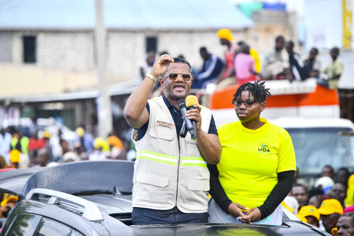 UDA Second Party Leader Governor Issa Timamy and Secretary General Sen. Hassan Omar campaigned for the party's Chewani Ward candidate Sophia Maro urging locals to support the Government candidate for assured development.

The leaders said President William Ruto’s administration