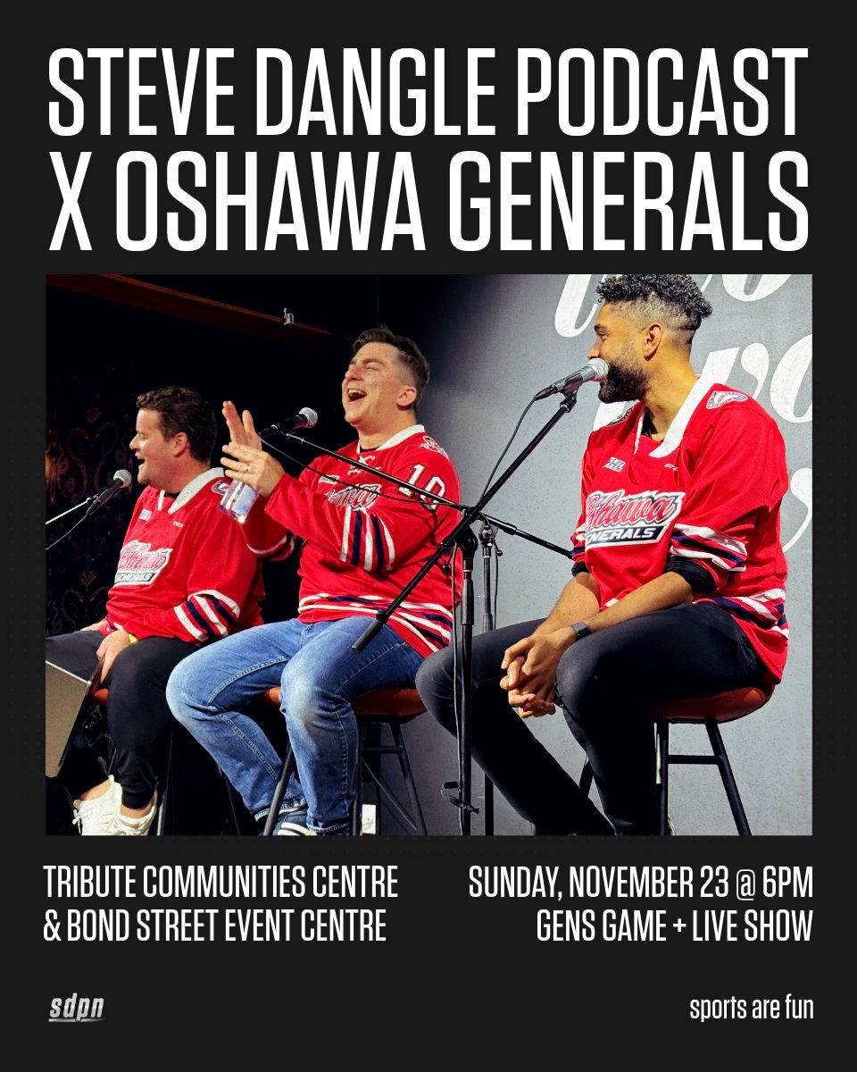 OSHAWA! SEE YOU TONIGHT! 🔥

Need a last minute ticket? We got you 🎟️➡️ bit.ly/4oQbmVY

<a href="/Oshawa_Generals/">Oshawa Generals</a>