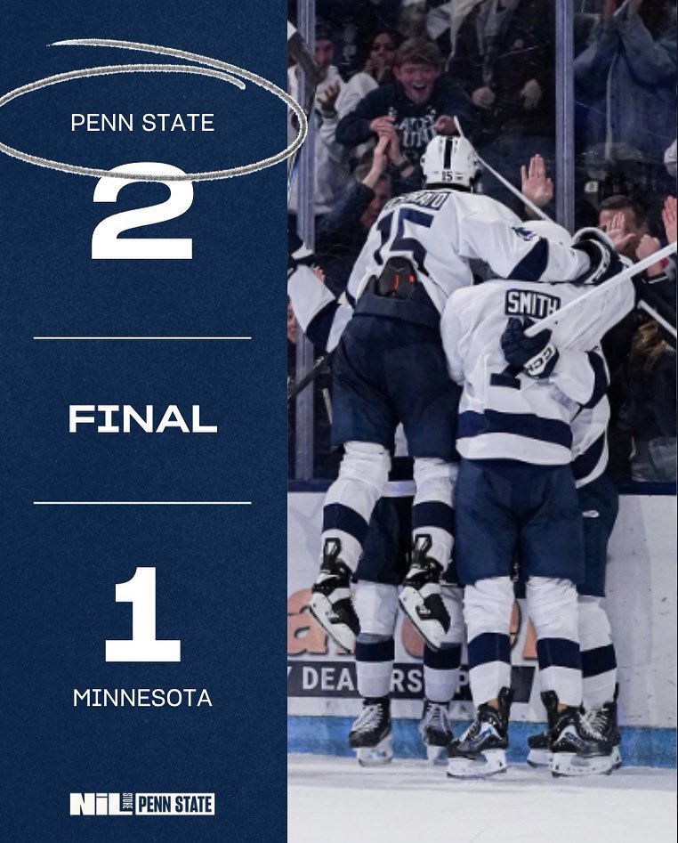 PennStNILStore's tweet image. B1G win for @PennStateMHKY