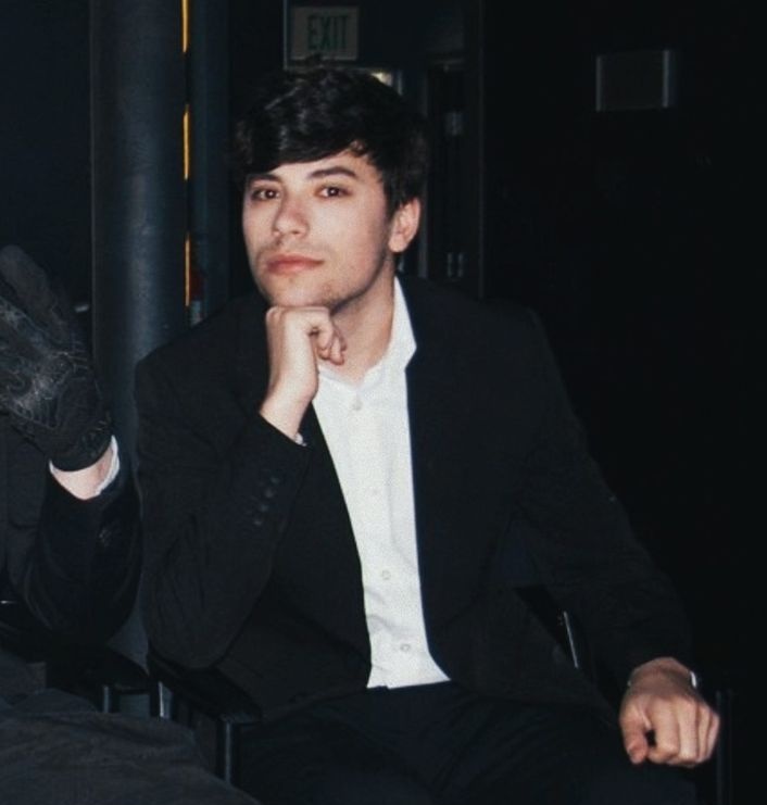 thinking about George in a black suit every day