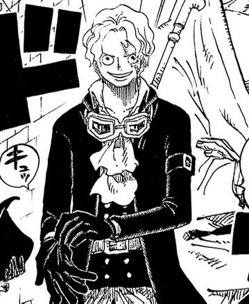cavebunnymoder's tweet image. the only major differences i see (besides the clothing) are that sabo has a sharper jawline
