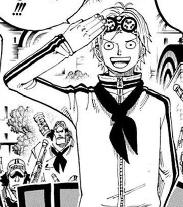 cavebunnymoder's tweet image. the only major differences i see (besides the clothing) are that sabo has a sharper jawline