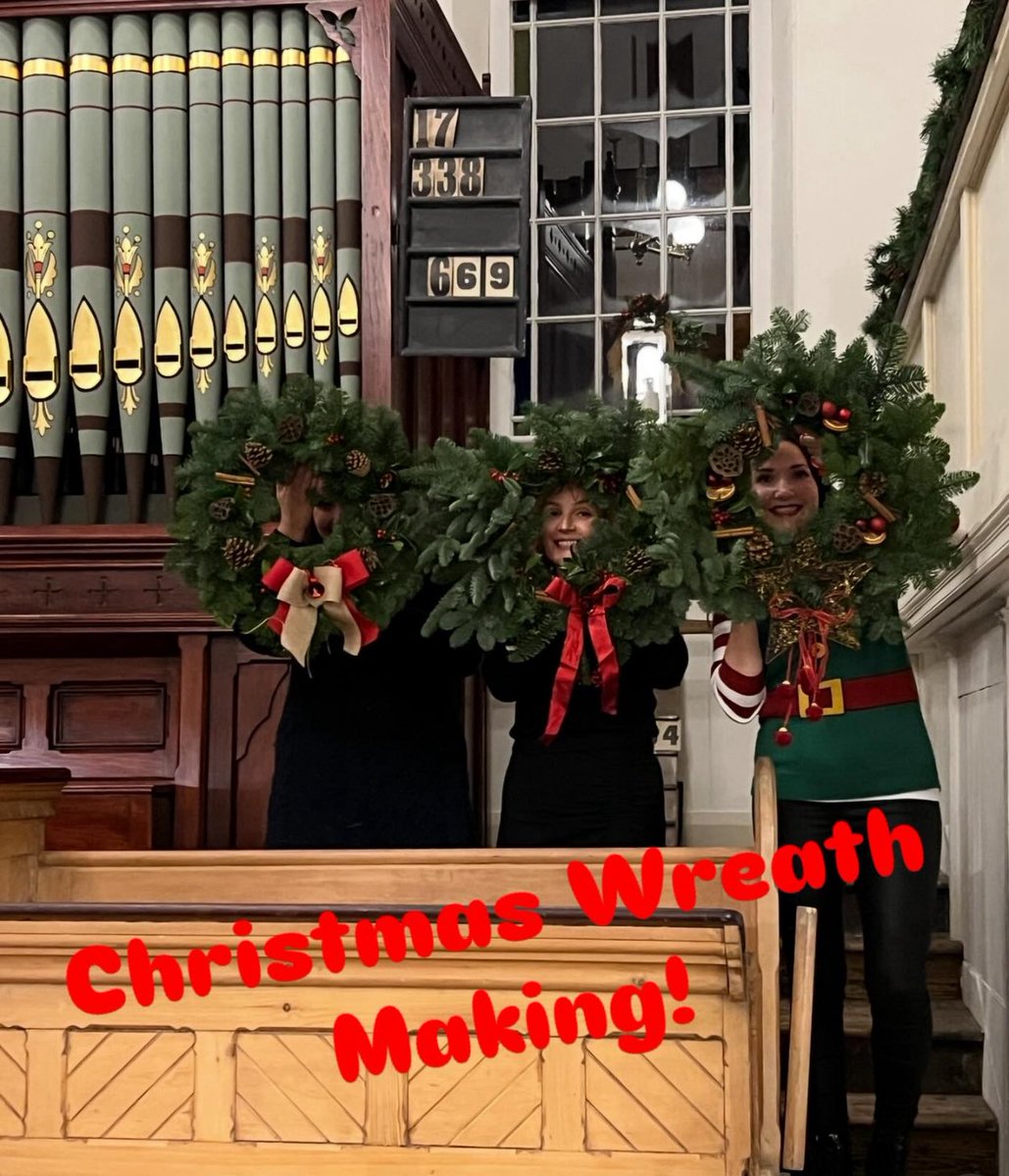 🎅🏽🎄WREATH MAKING🎄🎅🏽

We are hosting the talented Occasions Florists at <a href="/GeorgeStChapel/">George Street Chapel</a> to help you create a fabulously festive wreath this Christmas. Mulled wine and treats are included. 

Book your place on the 9 / 10 / 11 December here: ticketsource.co.uk/whats-on/oldha…