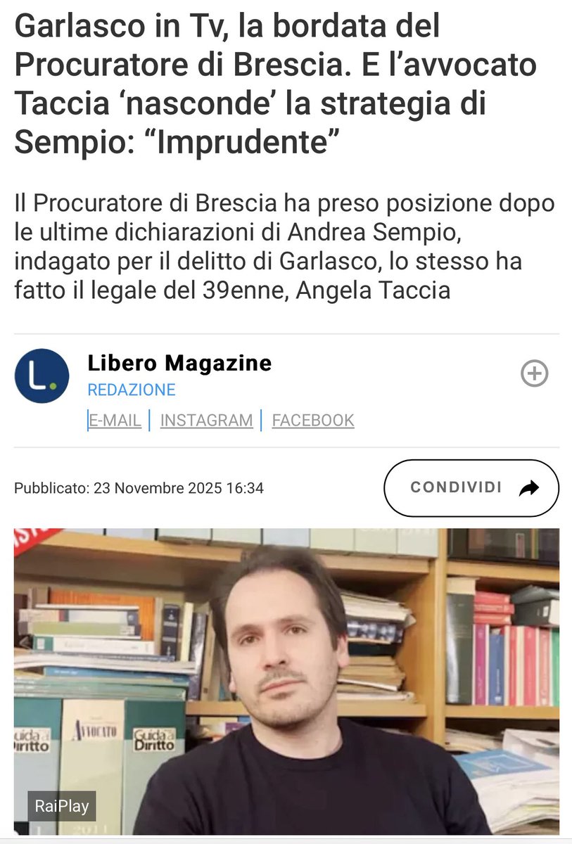 InFORMATO_CRIME's tweet image. Toh… i nervi stanno cedendo! #garlasco #sempio