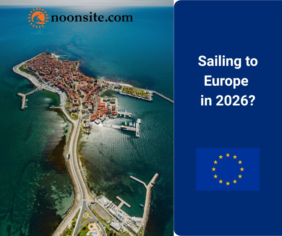 NoonsiteEditor's tweet image. Planning to go Cruising in the EU? Noonsite’s guide has you covered: ETIAS / EES border rules, Schengen stays, VAT &amp;amp; import, skipper certificates &amp;amp; more.
Dive in: noonsite.com/cruising-resou…
#Sailing #Yachting #EU #Cruising #BoatingTips