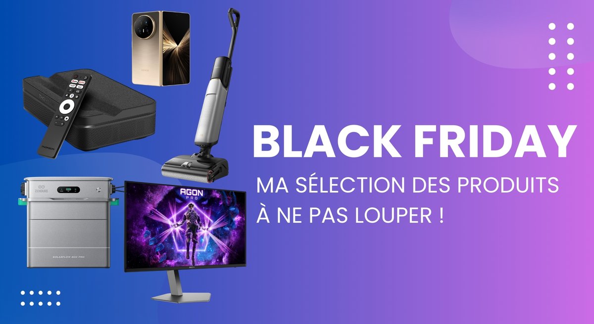 GohanBlog's tweet image. Black Friday 2025 : Découvrez ma sélection avec des produits que j&apos;ai testé (aspirateur, vidéo projecteur, écran gaming...) 
👉 gohanblog.fr/black-friday-2…