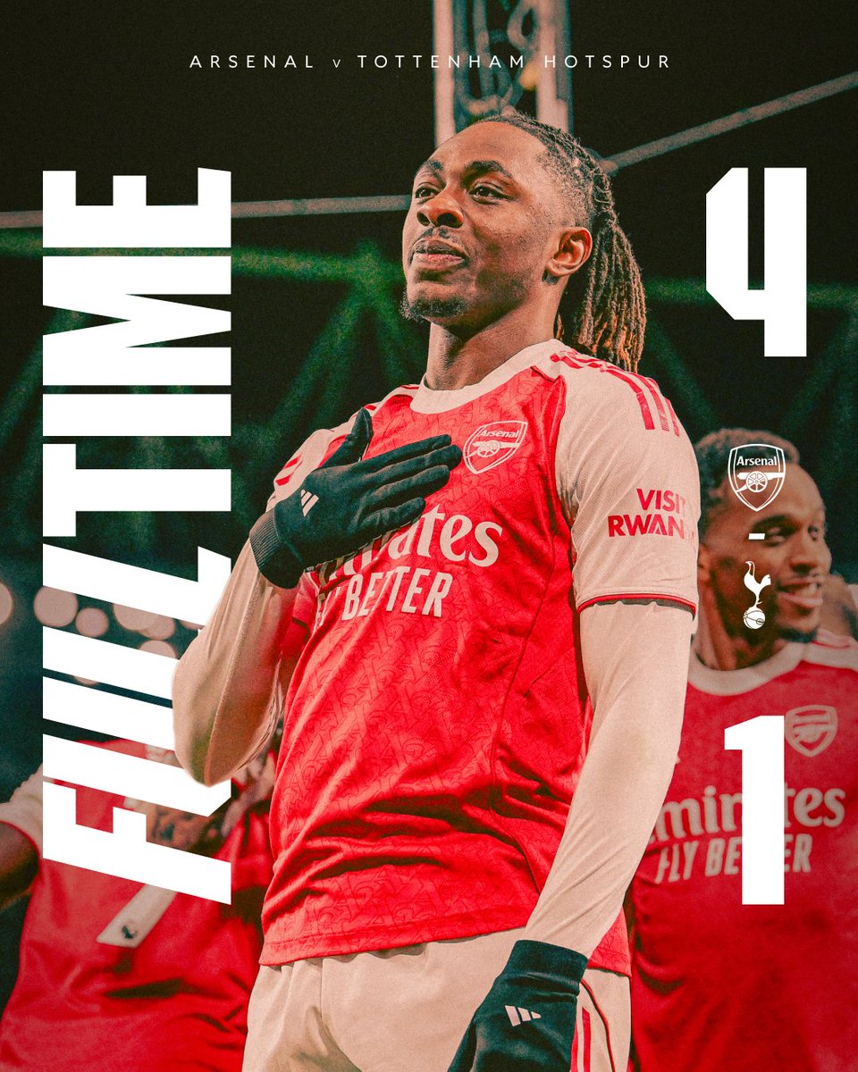 BusingyeJohns's tweet photo. Congrats to @Arsenal on a massive derby win!! Top performance across the pitch; And Eze.....what a whole new level! 🔥

Super cool guests at the @visitrwanda_now Box!

#LetItAllWorkOut #VisitRwanda https://t.co/0IG2kTRUEX