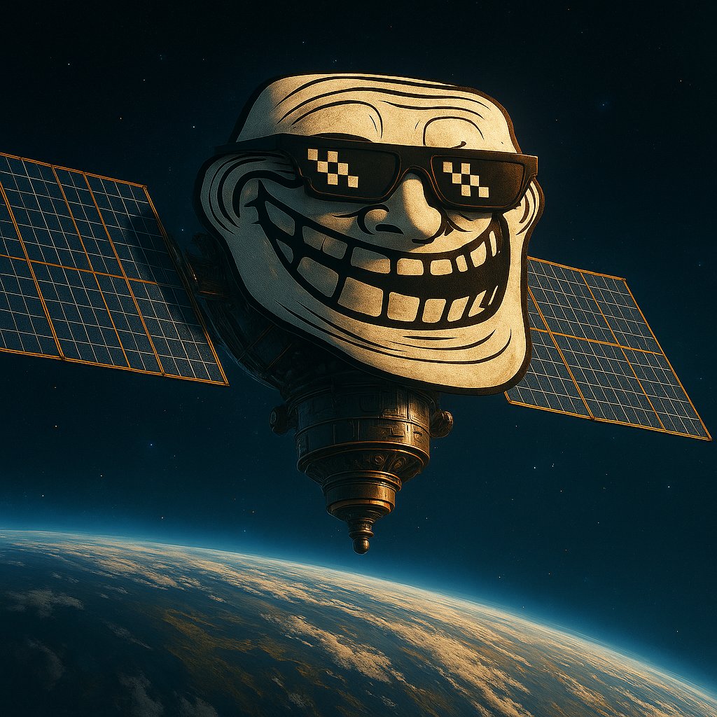 ERC20Trolls's tweet photo. Broadcasting the Grin
to every corner of the planet.
You can’t escape the signal. https://t.co/eBmq5HFk5V