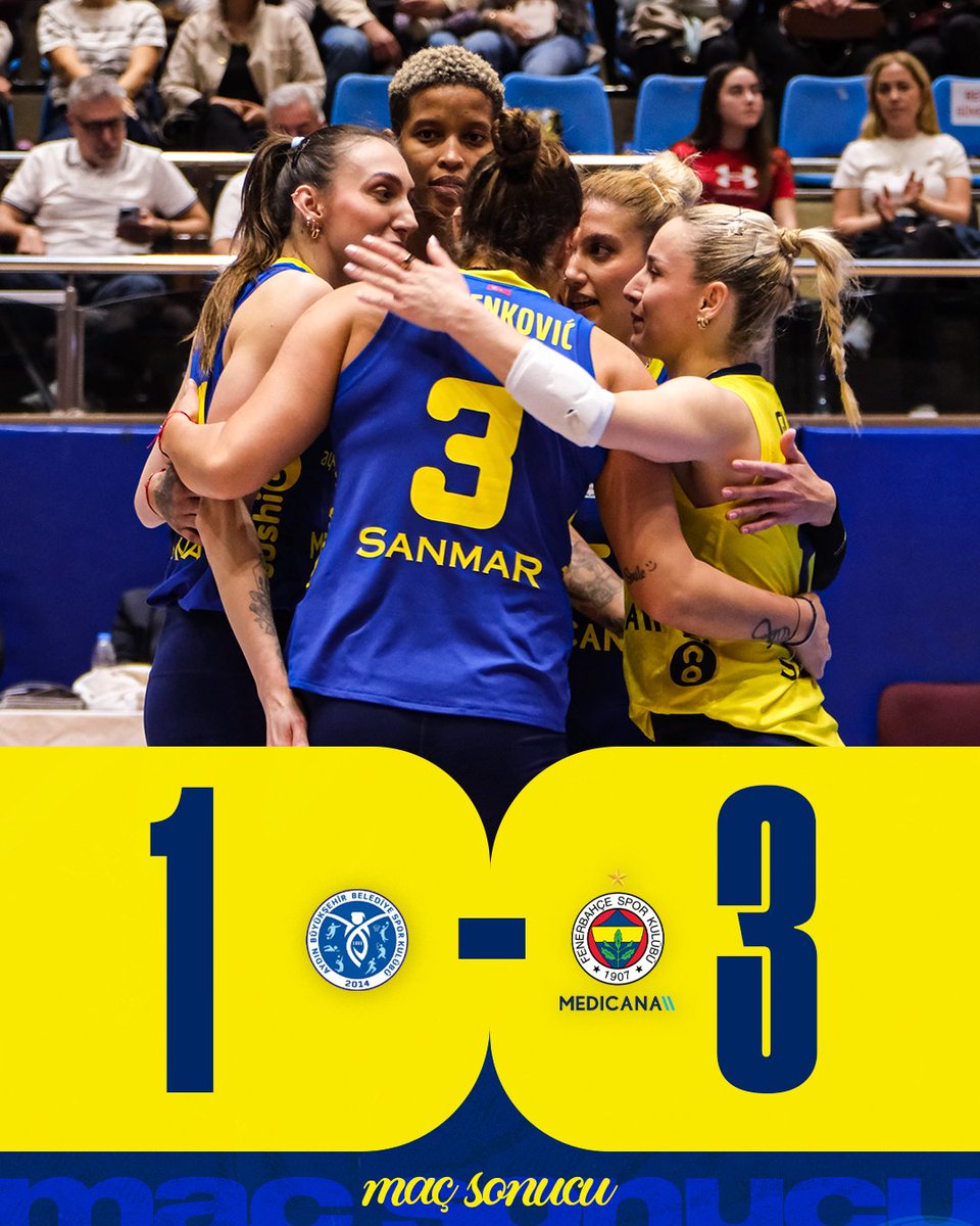 TekYolFener's tweet photo. Fenerbahçe bugün sabahtan akşama kadar kazandı!

🔹️Çekmeköy 0-5 Fenerbahçe arsaVev (Kadın Futbol - 14.00)

🔹️Aydın BŞB 1-3 Fenerbahçe Medicana (Kadın Voleybol - 15.00)

🔹️Galatasaray Çağdaş Faktoring 71-75 Fenerbahçe Opet (Kadın Basketbol - 18.30)

🔹️Çaykur Rizespor 2-5 Fenerbahçe (Erkek Futbol - 20.00)

🔹️Fenerbahçe Beko 92-84 Bursaspor (Erkek Basketbol - 20.30)

FENERBAHÇE SPOR KULÜBÜ.