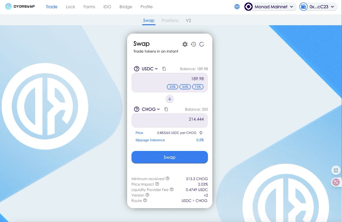 Monad meme 冲狗教程来了！！！
第一步——先准备好sol的 USDC 然后直接在 portalbridge.com
用sol的 USDC 换成 mon的 USDC

第二步把Monad 添加到钱包

主网配置流程
主流加密货币钱包已支持 Monad 主网，按以下参数即可完成自定义网络配置：
自定义 RPC（必填）
• 网络名称：Monad Mainnet
•