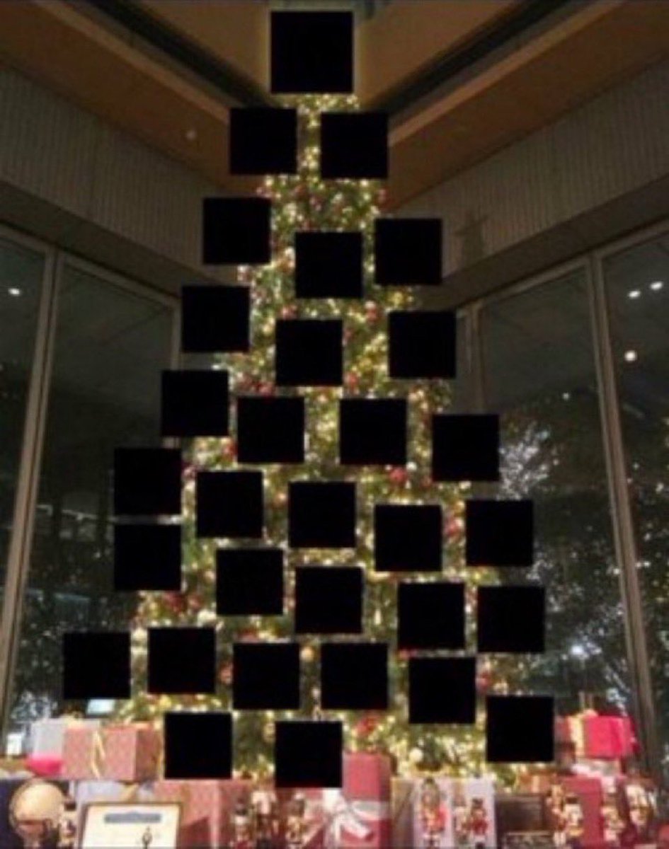 Alright, reply to get on the tree

First ones to comment (and then retweet) get spots