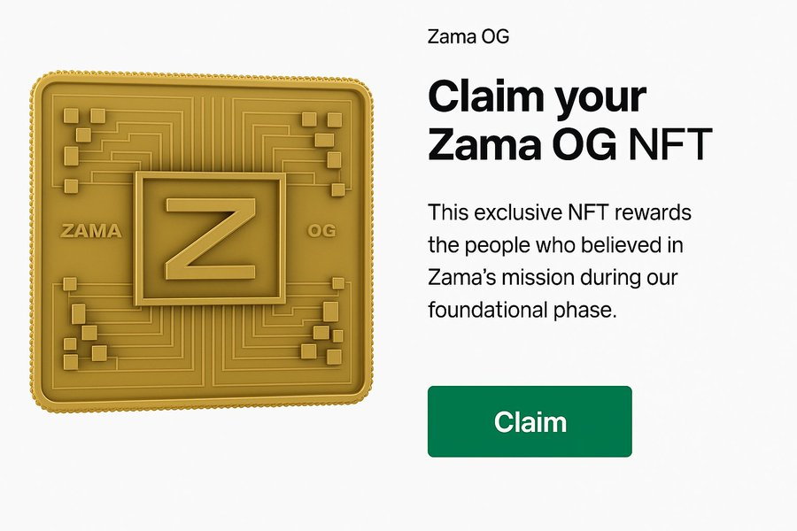 0x_maxi_'s tweet photo. ⏳ LAST 7 DAYS @zama OG NFT Season Finale

Season 4 of @zama  is in its final stretch, and time is running out to grab an OG NFT

This round features $53,000 in rewards and 1,000 OG NFTsonce it’s over, it’s gone.

Remember: there are only 3,600 OG NFTs in total. Many believe these could influence future $ZAMA token allocations 👀.

Rumors hint at a potential TGE in Q4 nothing confirmed yet, but momentum is building fast.

If you want an OG, this is your last week to make it happen.

Start creating, climb the leaderboard, and secure your spot OG season is here

#ZamaCreatorProgram