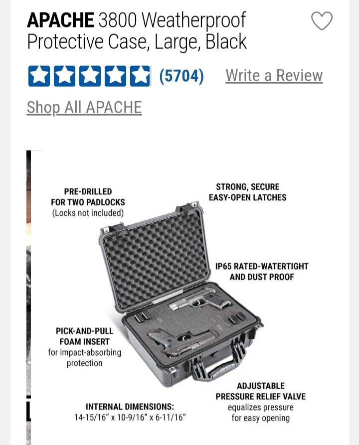 kell_60's tweet image. Traveling? $39.99 don&apos;t leave home without it. Harbor Freight. ✈️ TSA approved. Great gift for that gunner in your life. 🎄🎁 Locks sold on Amazon.👍#APACHE