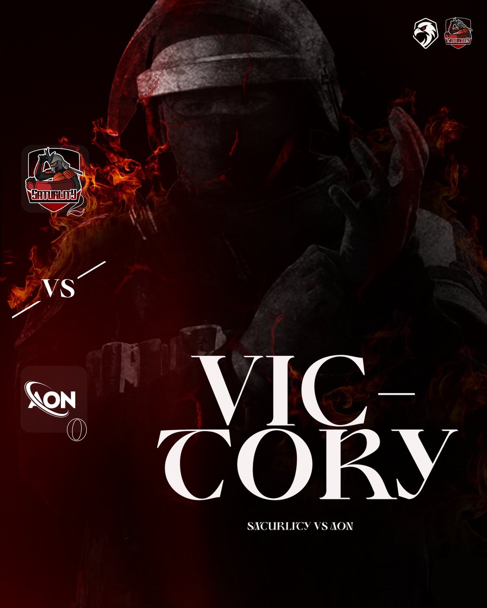 🔥 Victoire 2-0 de notre équipe Rainbow Six Siege contre AON pour ce dernier match de phase de groupes en <a href="/WarS_Tournament/">𝐖𝐚𝐫𝐒 𝐋𝐞𝐚𝐠𝐮𝐞 𝐒𝟐 ⏳</a>  !

🗺️Kafe 7-3
🗺️Lair 7-3

Une fin de phase maîtrisée qui nous met dans les meilleures conditions pour la suite 💪