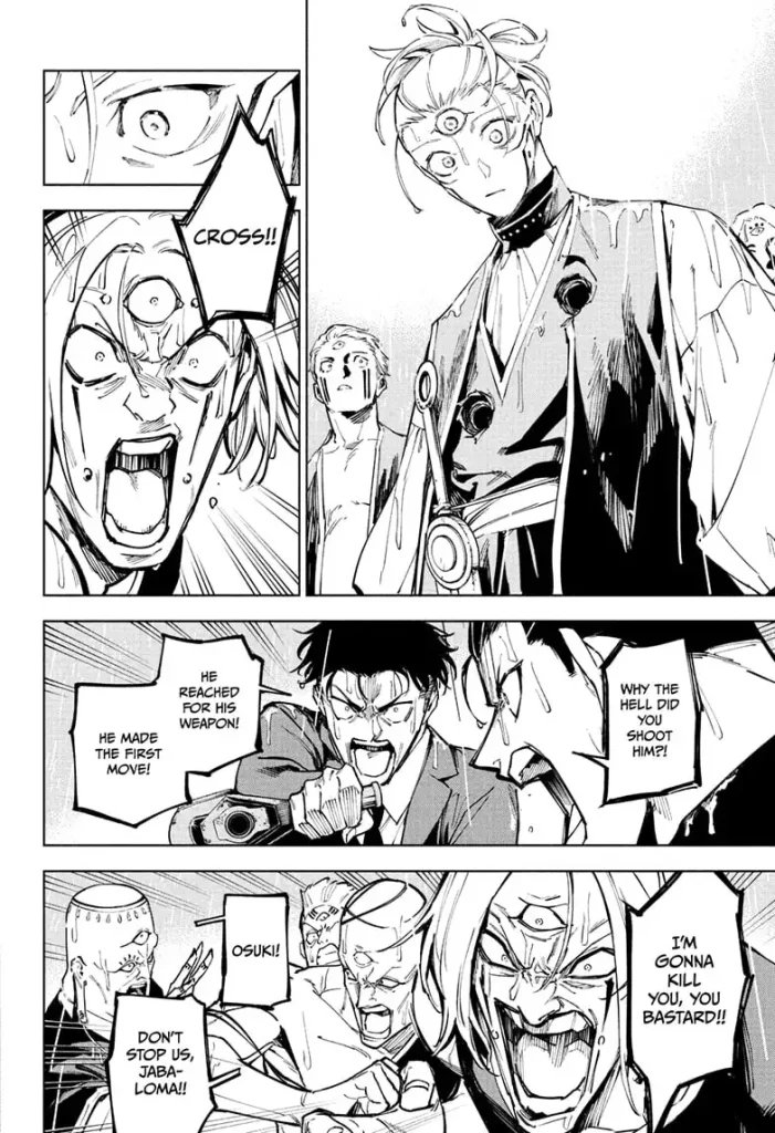 AniFrame_C's tweet image. A Short Fariy tale 
Cross met Yuka 
Cross starts falling for yuka 
Fans started liking him after he shown his true nature 
Gege didn't like it 
*Kills Cross*
End of the fairy tale!!
Follow us for more fairy tales 💝 

#JujutsuKaisen3Modulo #jjk #gege