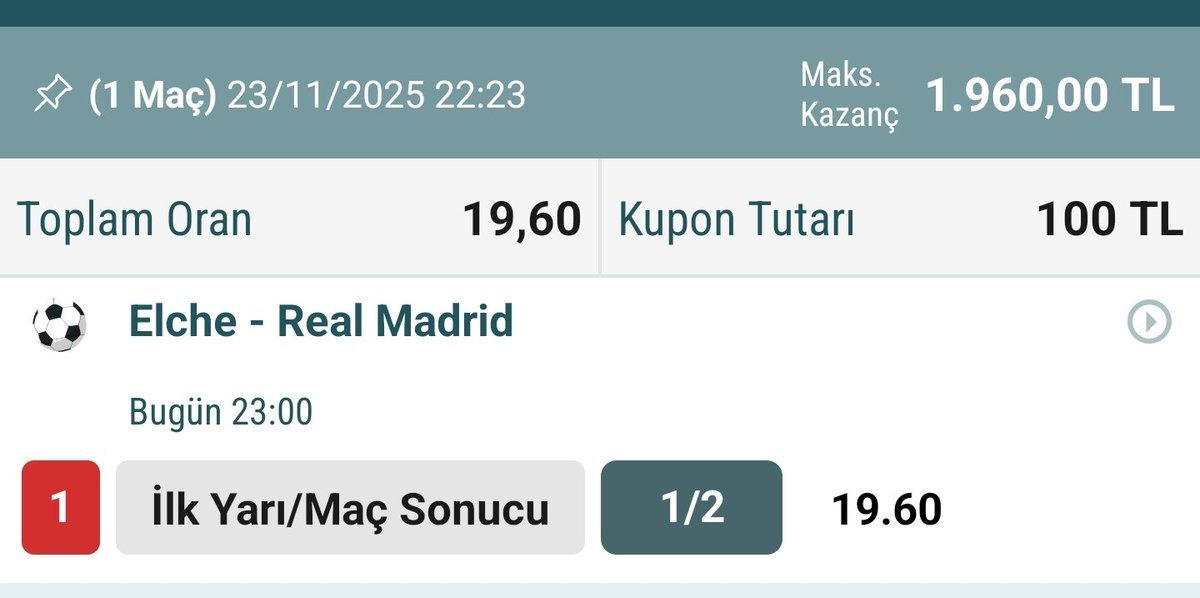 1 paket sigara parası saldım buna