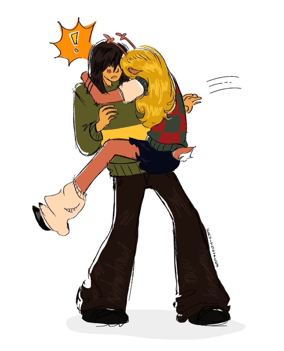 inspired from these two cosplayers i saw on tiktok
#DELTARUNE #kriselle