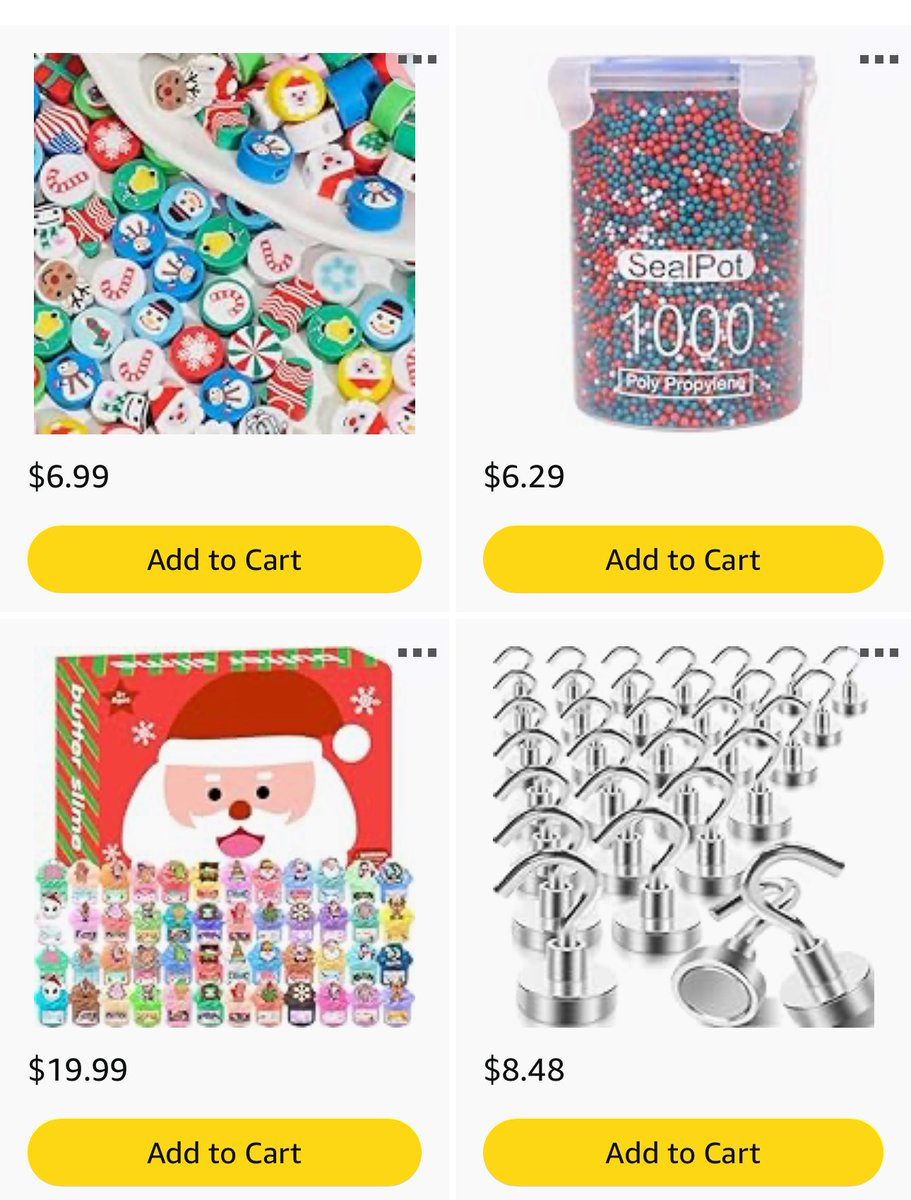 <a href="/Teach_WA/">𝚃𝚎𝚊𝚌𝚑 𝚆𝙰</a> Thanks for letting us share. I love making the holidays magical for my students. They have been asking for slime so this would be the perfect party craft. The magnetic hooks are for hanging snowflakes from the ceiling. So grateful for any support. 

amazon.com/hz/wishlist/ls…