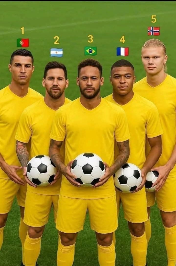 UKPulsePoint's tweet photo. Who is your favorite player? Write their name in the comments!
#FootballLegends #UKFootball #PremierLeague #Messi #Ronaldo #Neymar #Mbappe #Haaland #SoccerFans #Futbol #FootballLovers #UKSports #GoalKings #FootballMagic https://t.co/fwKKeSETzr