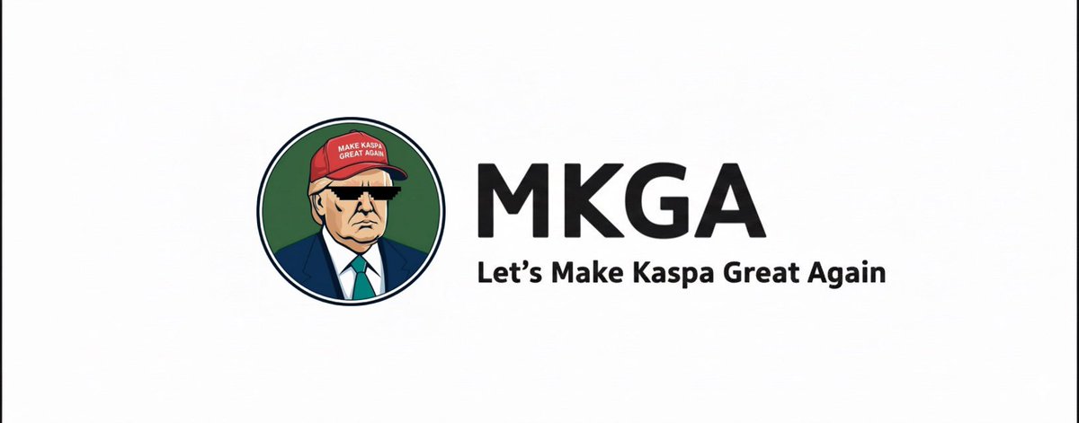 MKGAcoin's tweet photo. My fellow Kaspians, I have some very BIG news for you. 

THE FIRST 5 MILLION $MKGA ARE AVAILABLE RIGHT NOW, A STEAL! ONLY 100 $KAS. A DEAL NOBODY ELSE CAN MAKE. YOU MUST GET THIS!
https://t.co/pC5wvr5JWx…

MAKE $KAS GREAT AGAIN! https://t.co/ahQ8ICWTjn