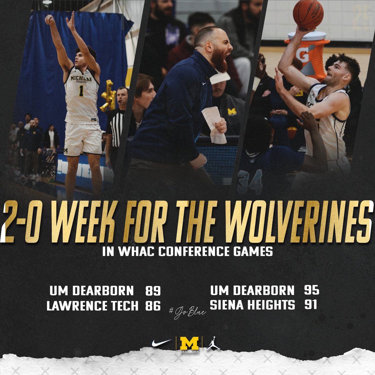 University of Michigan - Dearborn Men's Basketball tweet media