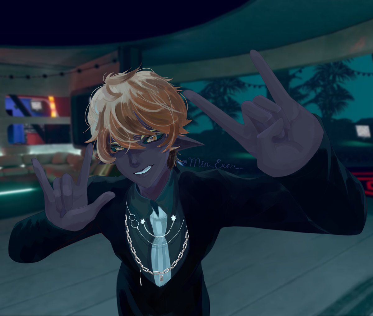 Dibujo del avatar de vr de Magma pq lo amé 🫶💕✨💖
Gracias Wendy, te quedó delicioso el pastel de lava de chocolate 🫦
(otra versión en los comentarios)
#MagmaBoiFanart