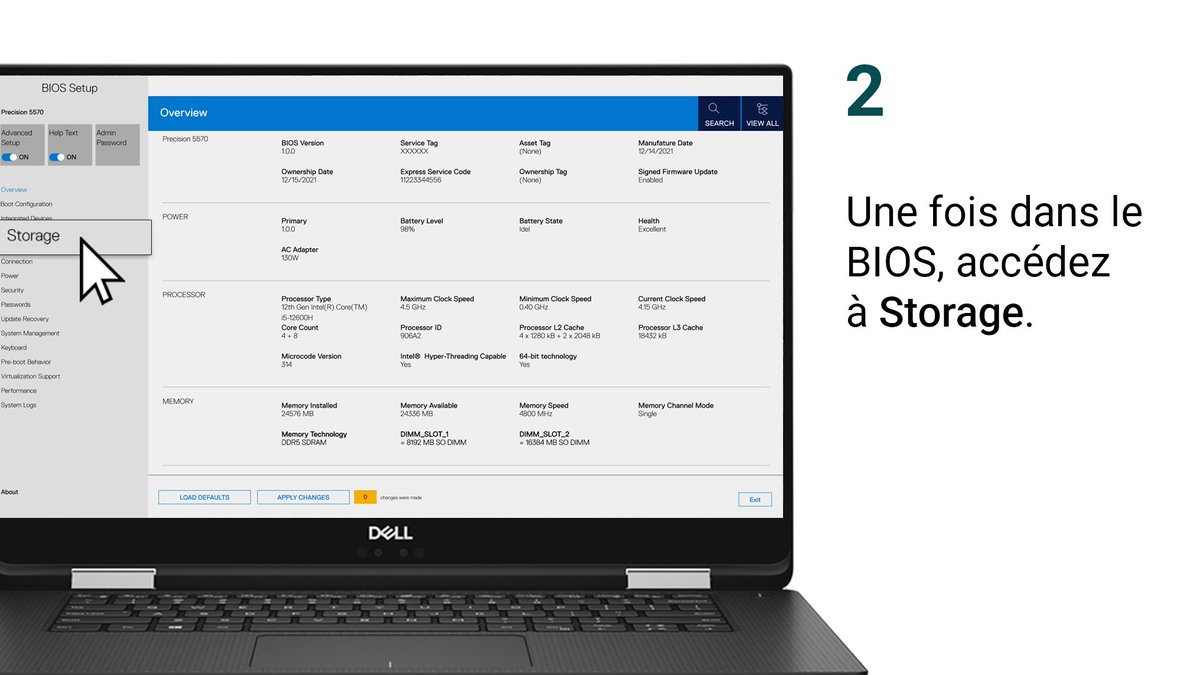 DellVousAide's tweet image. 💾 Problème avec votre disque dur ? 
Étape 1️⃣ : Vérifiez si le #BIOS détecte le disque. 
👉 Voici comment faire del.ly/601771puz 
💡 Vous aimez les astuces rapides ? 🔔 Suivez-nous pour plus de solutions ! #DellAstuces