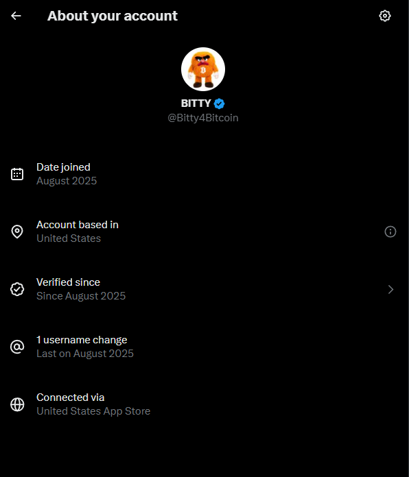 Bitty4Bitcoin's tweet image. $BITTY is #Bitcoin 🟠

We are proudly based in the USA.

Where are the BITTY MAXIS from?

Bitty wants to know 🧡