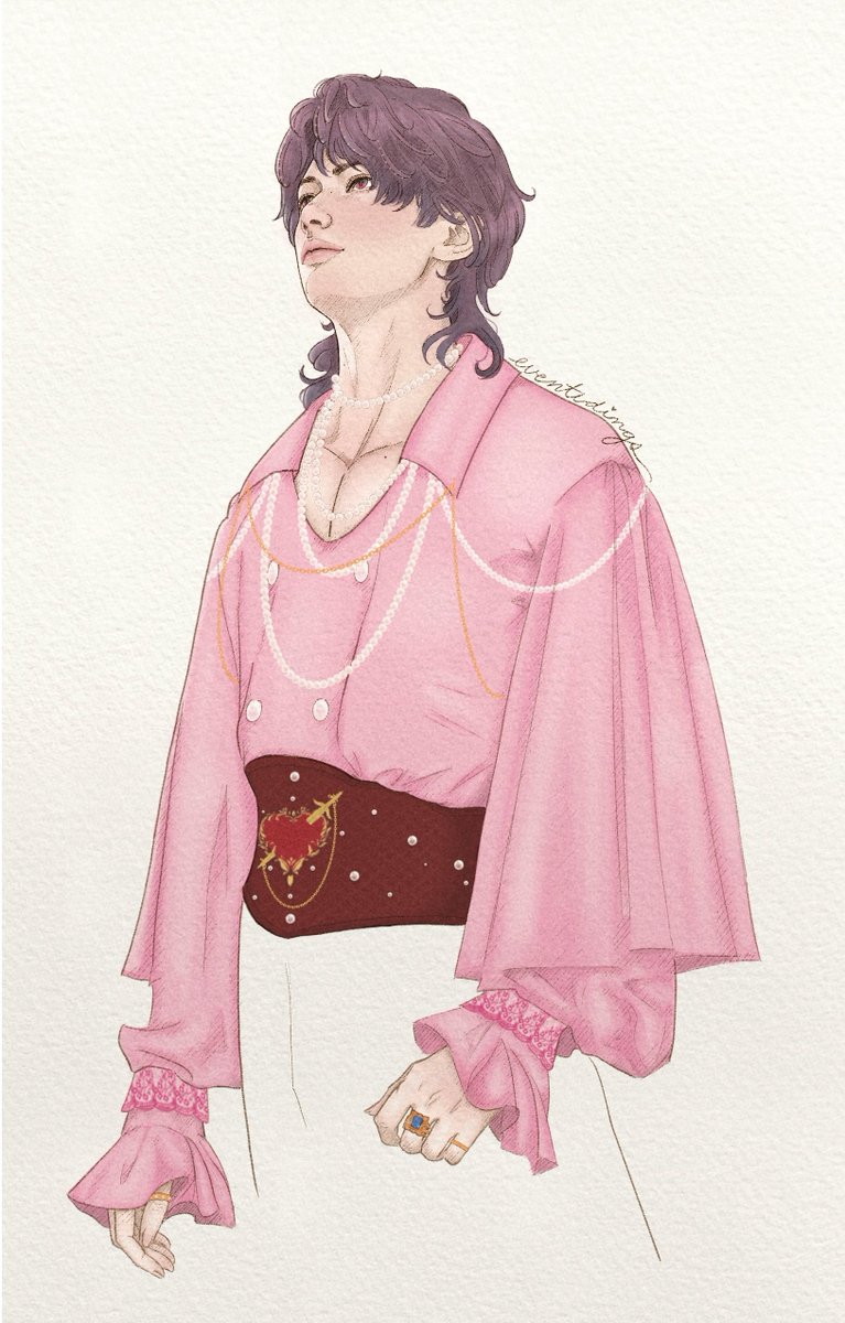 eventid1ngs's tweet image. &quot;...𝑰𝒕 𝒘𝒂𝒔𝒏&apos;𝒕 𝒋𝒖𝒔𝒕 𝒂 𝒄𝒐𝒍𝒐𝒓 𝒕𝒐 𝒎𝒆. 𝑰𝒕 𝒓𝒆𝒑𝒓𝒆𝒔𝒆𝒏𝒕𝒆𝒅 𝒉𝒂𝒑𝒑𝒊𝒏𝒆𝒔𝒔 𝒂𝒏𝒅 𝒋𝒐𝒚.&quot; 🌹🩷
.
.
.
#art #wip #Rafayel #祁煜 #lads #LoveandDeepspace #恋与深空