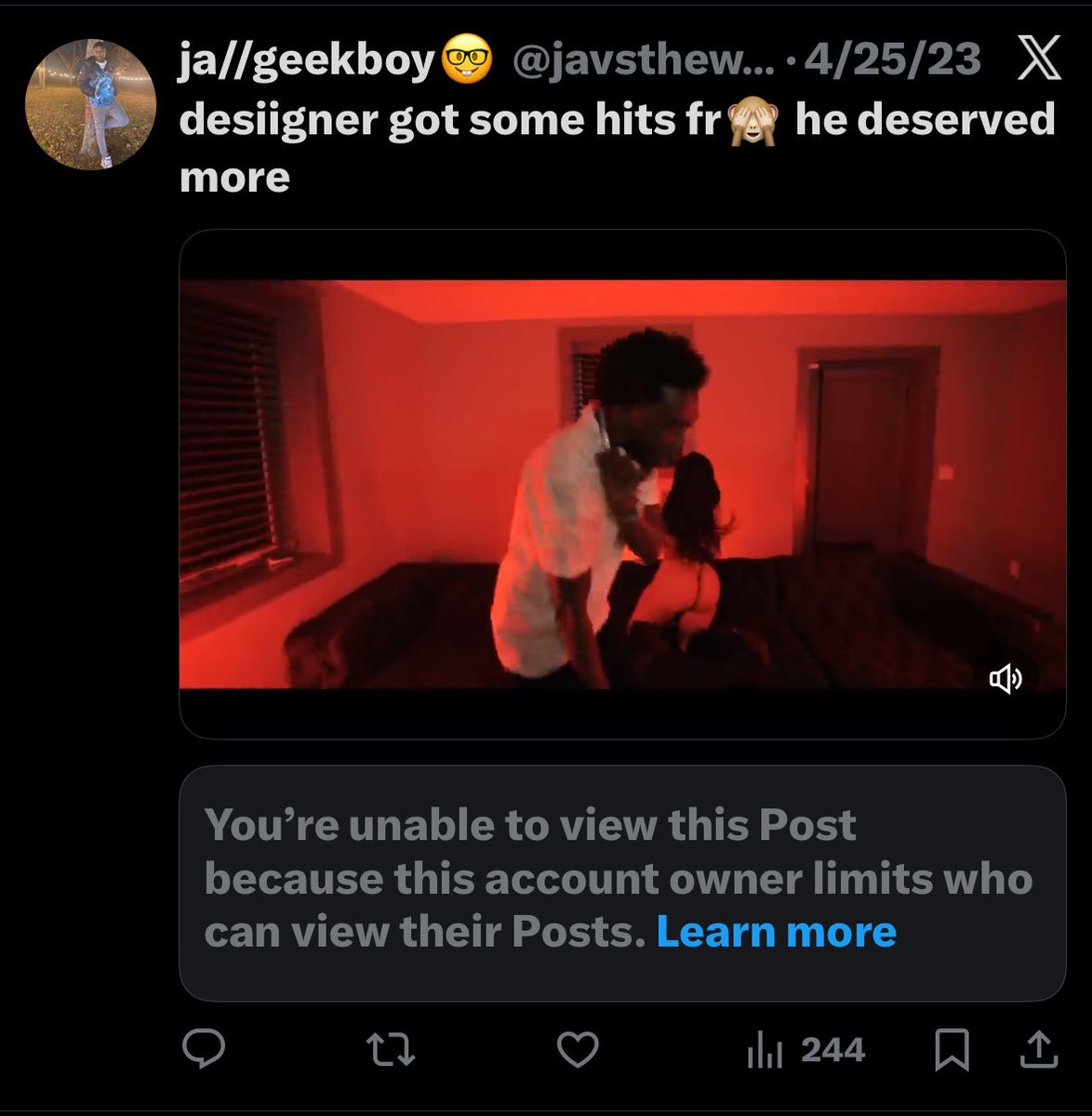 luhFiveFrm1600's tweet photo. @javsthewrldIII @wetjumpe 💀💀💀  yo music taste suck anyway nigga. We not hearing u https://t.co/8o8t07YbCF