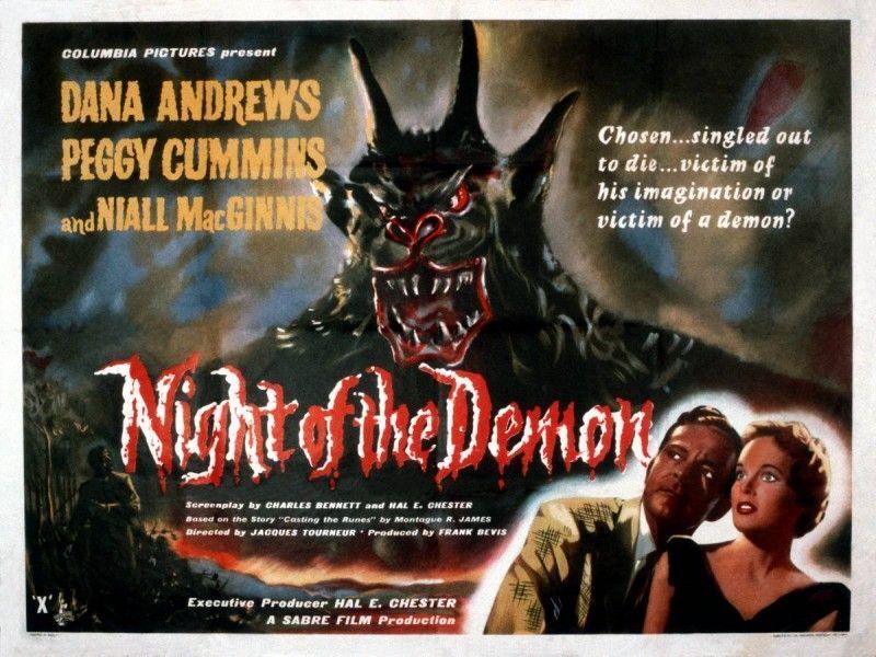 TalkingPicsTV's tweet photo. Classic British thriller.... it's coming....

📽️ NIGHT OF THE DEMON (1957) 9:45pm #DanaAndrews #PeggyCummins #NiallMacGinnis horror thriller #TPTVsubtitles https://t.co/R42Vzl0B1C
