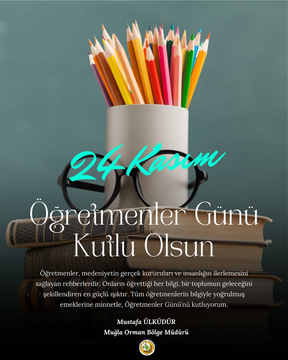 Öğretmenler, medeniyetin gerçek kurucuları ve insanlığın ilerlemesini sağlayan rehberlerdir. Onların öğrettiği her bilgi, bir toplumun geleceğini şekillendiren en güçlü ışıktır. Tüm öğretmenlerin bilgiyle yoğrulmuş emeklerine minnetle, Öğretmenler Günü’nü kutluyorum.