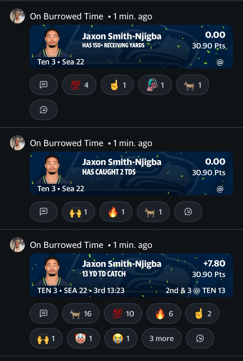 SwiftSportStats's tweet image. Love this points machine… @jaxon_smith1 🔥🔥