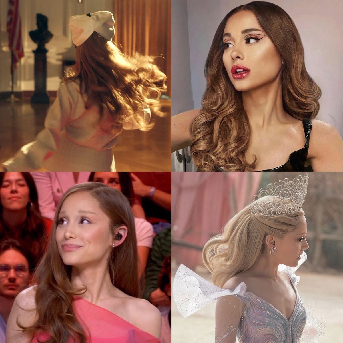 supernutsurals's tweet image. Ariana Grande hair appreciation post