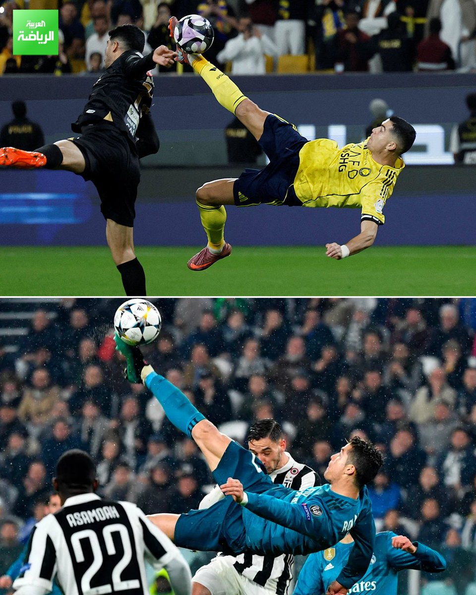 تمر الأعوام ورونالدو لا يتوقف عن تسجيل مقصياته المذهلة ⭐️